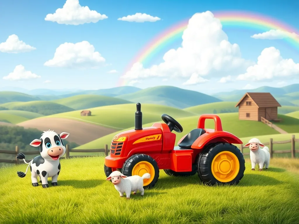 Bajki o traktorach: edukacja i przygoda dla najmłodszych