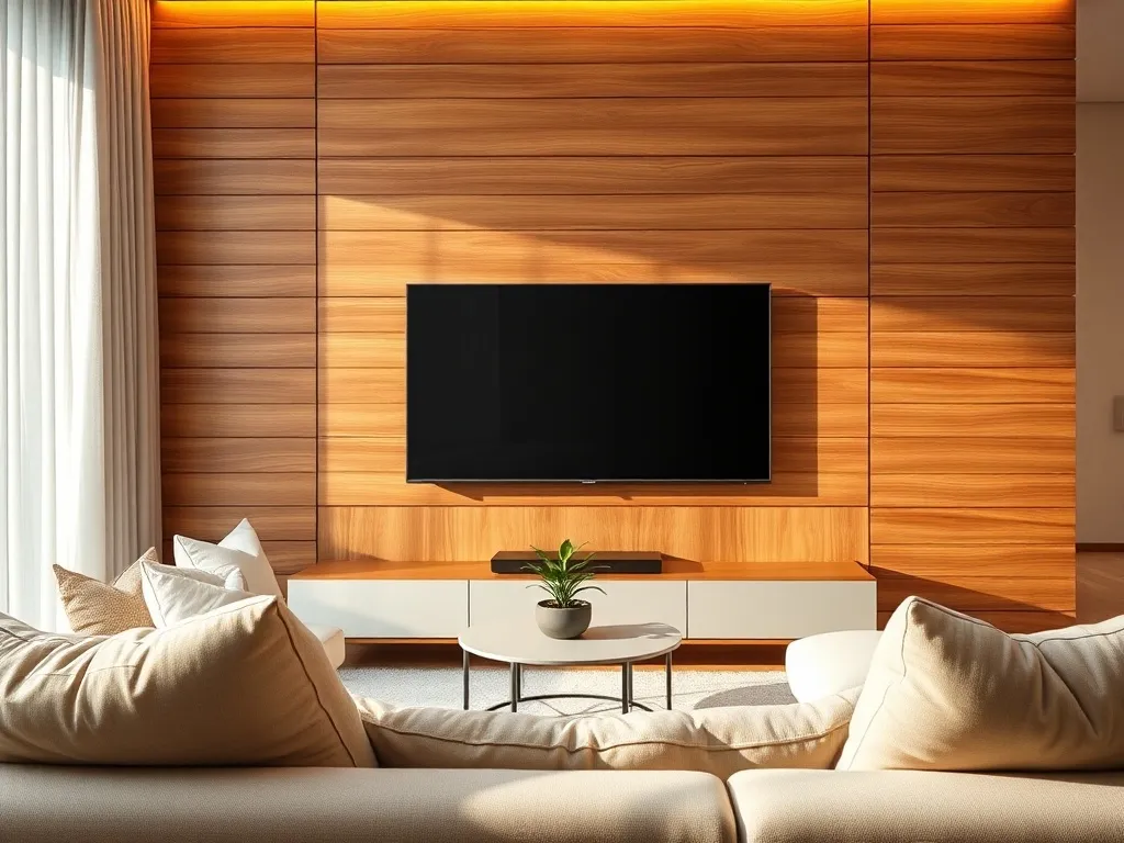 Jak powiesić telewizor na lamelach?