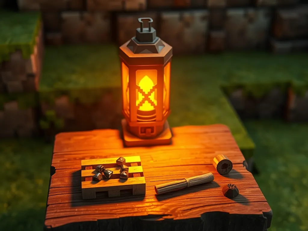 Jak zrobić latarnie w Minecraft?