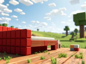 Jak zrobić łóżko w Minecraft?